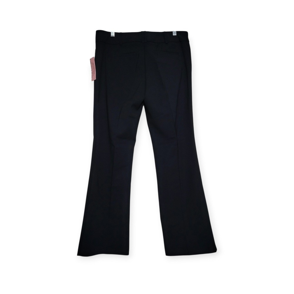 NY&Co Women's 12 Petite NWT All Season Stretch Shaping Black Dress Pants Sleek - Picture 13 of 15